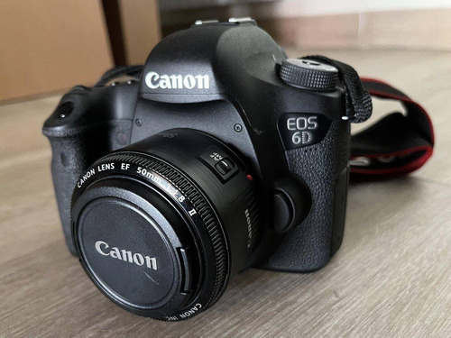  Canon Eos 6d (n) Dslr Color  Negro Incluye Lente De 50mm 