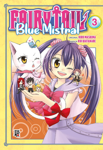 Fairy Tail Blue Mistral - Vol.3, de Mashima, Hiro. Japorama Editora e Comunicação Ltda, capa mole em português, 2019