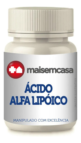 Ácido Alfa Lipóico 300mg 120 Cáps Manipulado