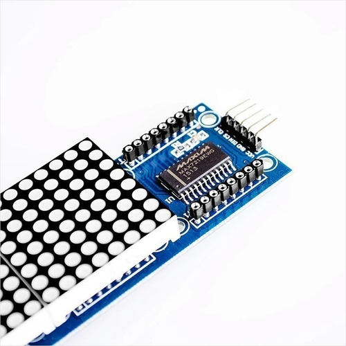 Módulo 4 Matriz De Puntos Led 8x8 P/ Arduino, Max7219, Rojo