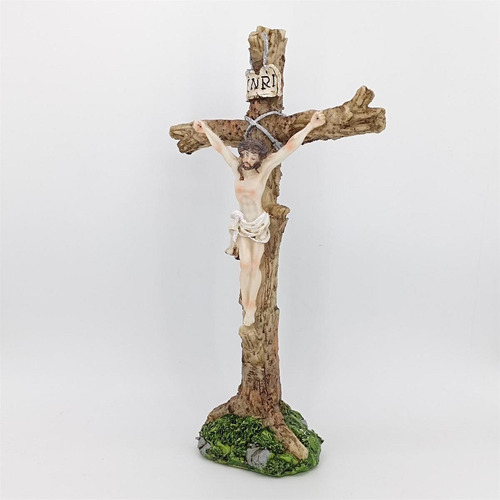 Escultura De Crucifijo De Pie Decoración De Pascua Muebles