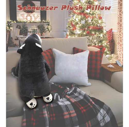 Feezush Almohada De Felpa Para Perro, Animal De Peluche Schn