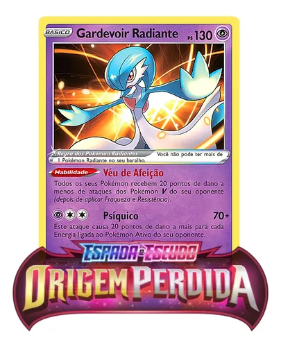 Carta Pokémon Gardevoir Radiante Original Japonês