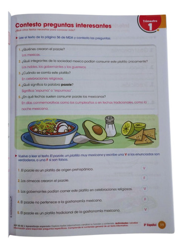 Me Divierto Y Aprendo 3° Edición Anotada Para El Maestro