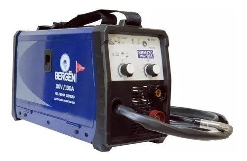 Maquina De Soldar Microalambre Y Electrodo 130a Sbm130 110v