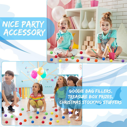 Kymqlyw 30 Pcs Mini Mini Bolas De Espuma Suave Sobre Play Ba