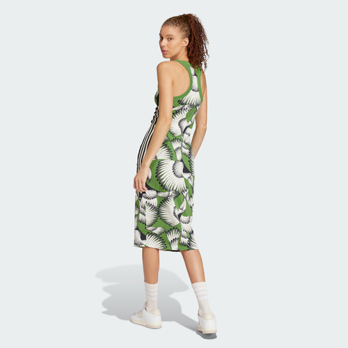 Vestido adidas Entrenamiento X Farm Mujer Blanco Jd6314
