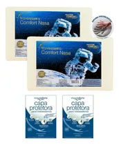 Comprar Kit 2 Travesseiros Master Nasa 10cm + 2 Capas Protetoras