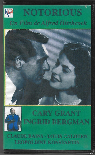 Notorious Vhs Alfred Hitchcock Cary Grant Ingrid Bergman