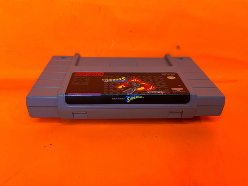 The Death And Return Of Superman Nintendo Snes (Usado)