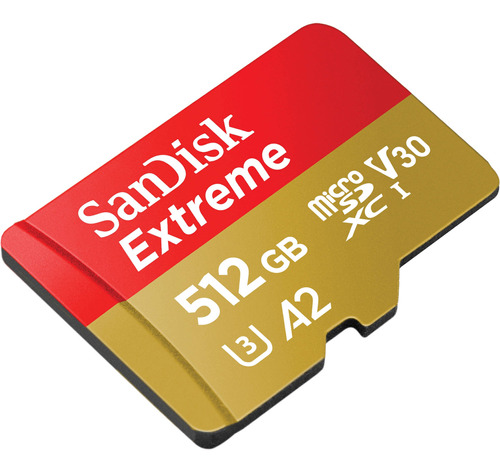 Sandisk 512gb Extreme Uhs-i Microsdxc Memory Card With Sd Ad