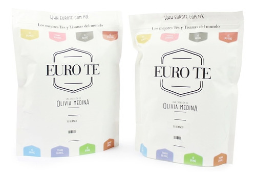 Duo Eurote Tés Blancos: Blanco Rusia Y Snow Chai - 200g