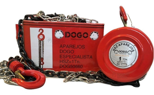 Aparejo Especialista Dogo Hsz - 1tn 2.5 Mts Dog50660 Cadena
