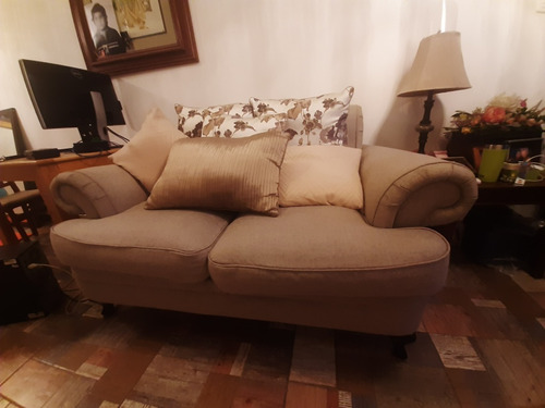 Sala Love Seat Y 2 Sillon Beige / Cafe  Boal Liverpool