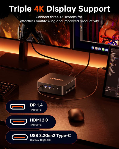 Mini Pc Acemagician K1 Ryzen 7 5700u 16 Gb/512 Gb Ssd