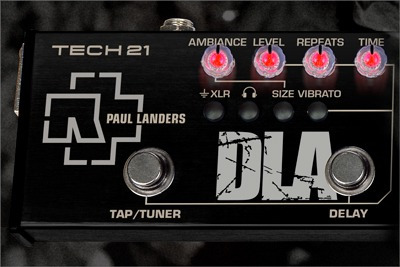 Tech 21 Paul Landers Pl1 Signature Fly Rig Pedal Multiefecto
