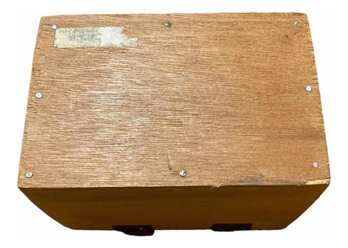 Cajita De Madera Con Herreria