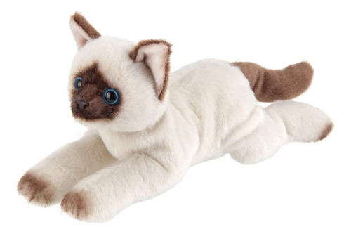 Bearington Lil Cleo - Peluche Pequeño Gato Siamés, 8 Pulgada