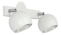 Comprar Lampara Aplique Techo Pared Gioluce Tini Gap 2 Luces Bocha Blanco Cromo