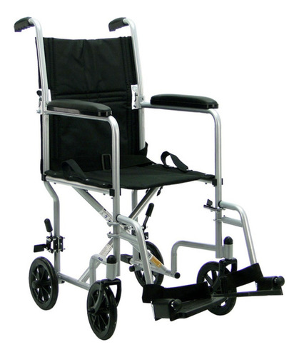 Cadeira De Rodas Dobrável Em Aço Veneza Praxis Assento 48cm