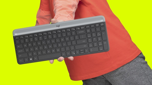 Imagen 9 de 10 de Teclado + Mouse Inalambrico Logitech Mk470 Slim Minimalista