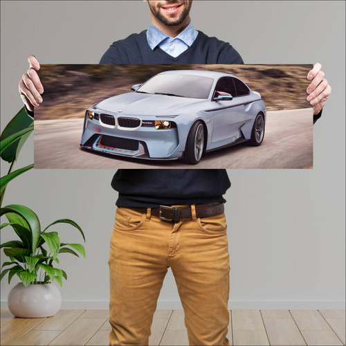 Cuadro 30x80cm Auto 2016 Bmw 2002 Hommage 47310 370