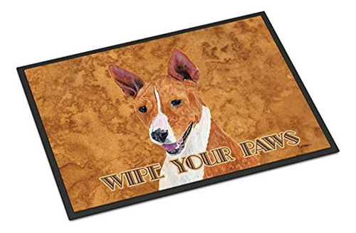 Tesoles Carolines Basenji Felpudo Interior O Exterior 18 X 2