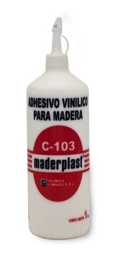 Adhesivo Vinilico 1 Kg (1000gr) Con Pico Maderplast