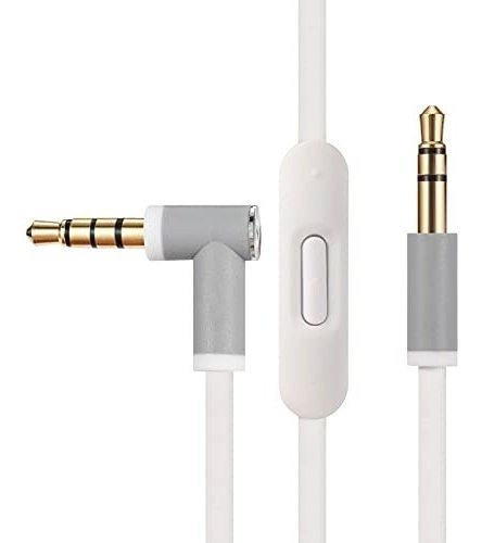 Cable Audio Para Auriculares Beats Solo Pro Detox Mixr Blanc