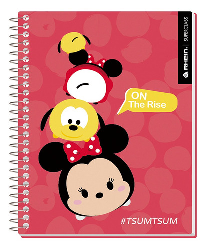 Pack 5 Cuadernos Premium Rhein Tsum Tsum Carta 120 Hojas