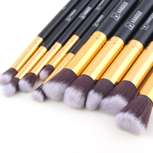 10pcs Cosméticos Maquillaje Profesional Cepillo Conjunto De 