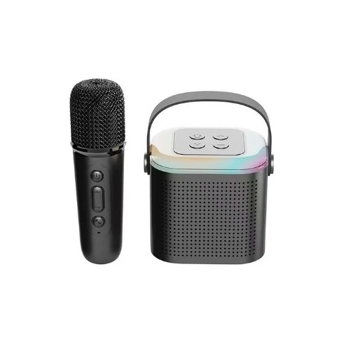 Parlante Y Micrófono Portátil Karaoke Recargable Bluetooth