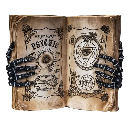 Pacific Giftware Feeling Lucky - Libro Psiquico Con Manos De