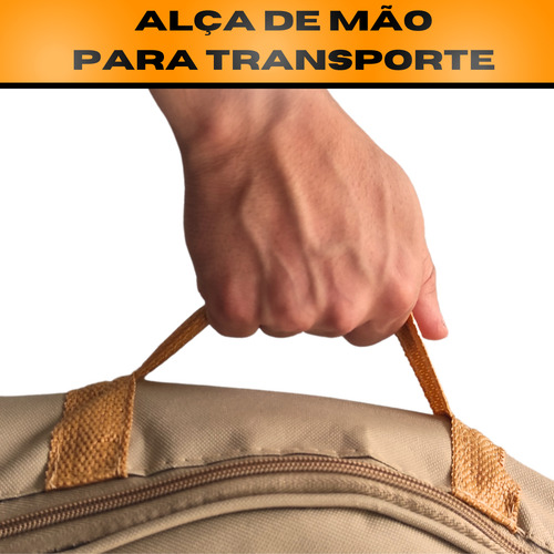 Capa Bag Super Luxo P/ Violão Baby E Infantil3/4 Acolchoada
