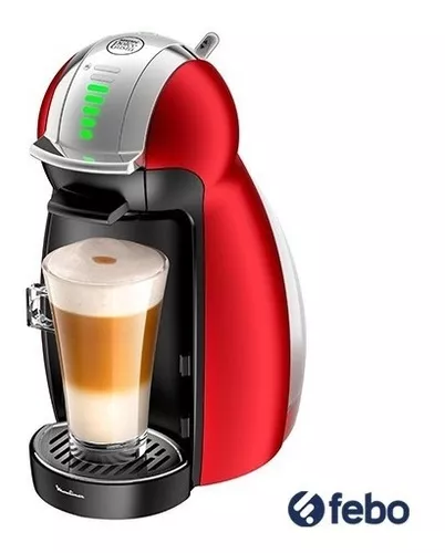 FEBO - • CAFETERA NESCAFE DOLCE GUSTO GENIO + 4 TAZAS •