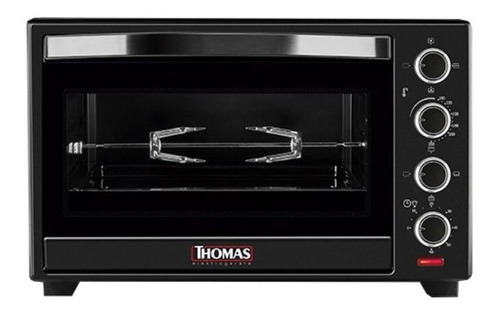 Horno De Mesa Eléctrico Thomas Th-48n 48l Negro 220v-240v