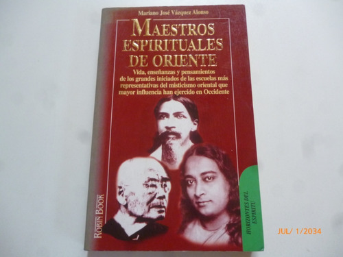 Maestros Espirituales De Oriente Mariano J. Vazquez Alonso