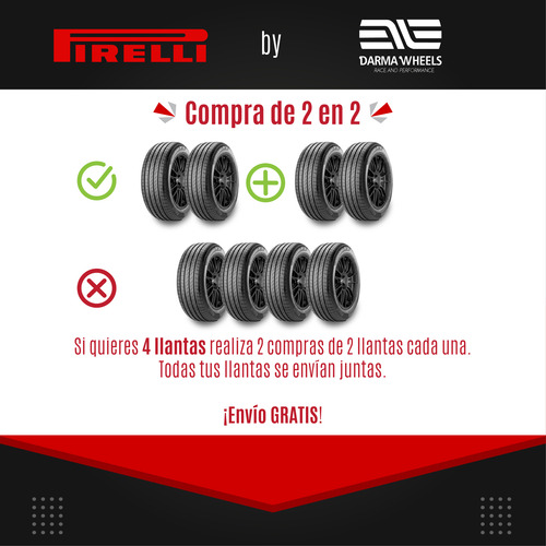 Kit 2 Llantas 245/40r18 97y Pirelli Cinturato Runflat (moe)
