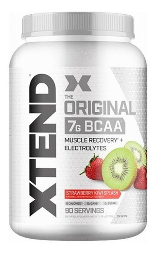 Xtend Bcaa Scivation 90 Servicios Strawberry Kiwi Splash