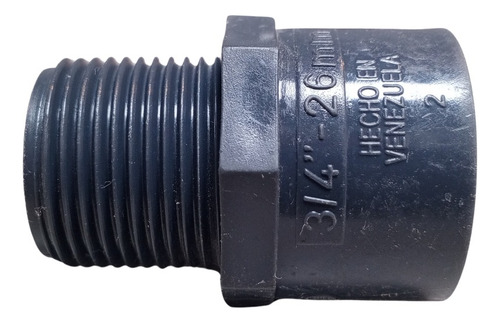 Adaptador Conector Macho 1-1/2 Pulgada Pvc Pack 7 Unidades