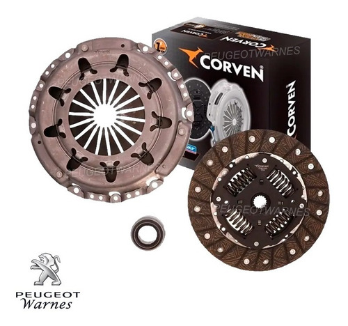 Kit De Embrague Marca Corven Para Peugeot 307 2.0 Hdi