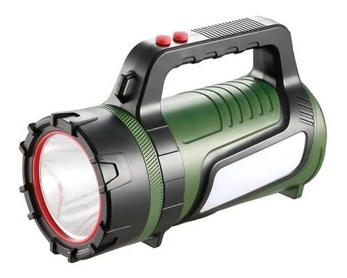 Lanterna Holofote Dp736 25 Super Leds Bivolt Recarregavel