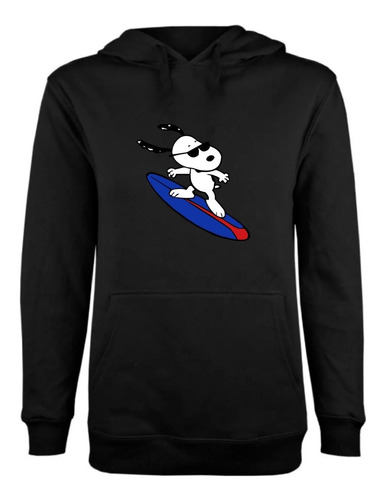 Polerón Estampado Unisex Snoopy Surfeando