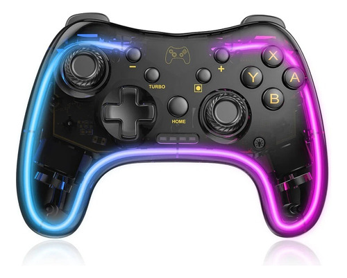 Joy Pad Switch Pro Rgb Compatible Con Pc / Lite / Oled (Reacondicionado)