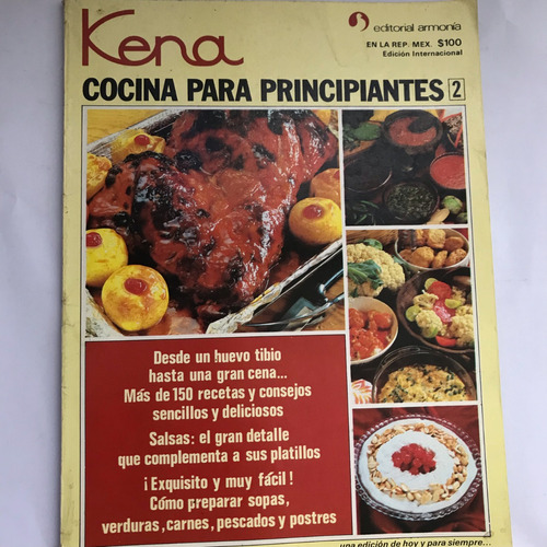 Kena Cocina Para Principiantes Revista 2- 1982