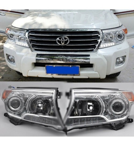 Faro  Toyota Roraima Lc200 2012 2013 2014   A 28 Dia Par