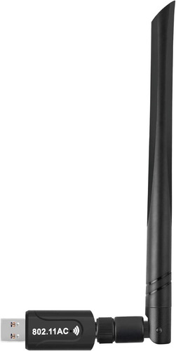 Mini Adaptador Receptor Wifi Usb Antena Ac1200 Dual Band