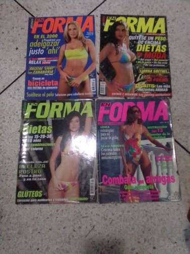 Revistas Usadas Maxim,urbe Bikini, En Forma