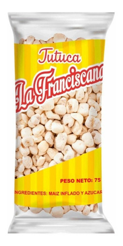 Oferta! Tutucas La Franciscana Maiz Inflado Dulce 75g