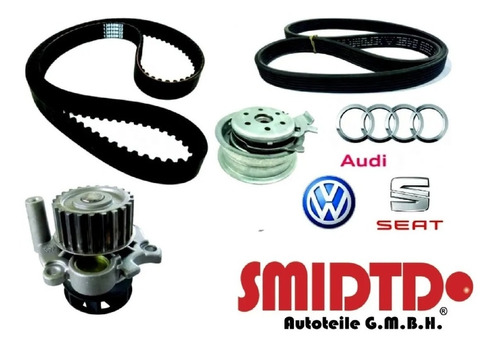 Kit Distribucion 1 Banda 1 Bomba Golf Jetta A4 2.0l 99-05.